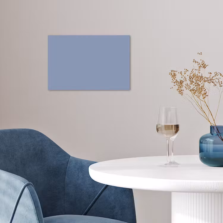Canary - Champ - Blauw poster papier klein 62 -sfeer3