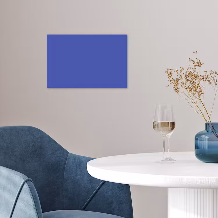 Chinese - Blue - Blauw poster papier klein 62 -sfeer3