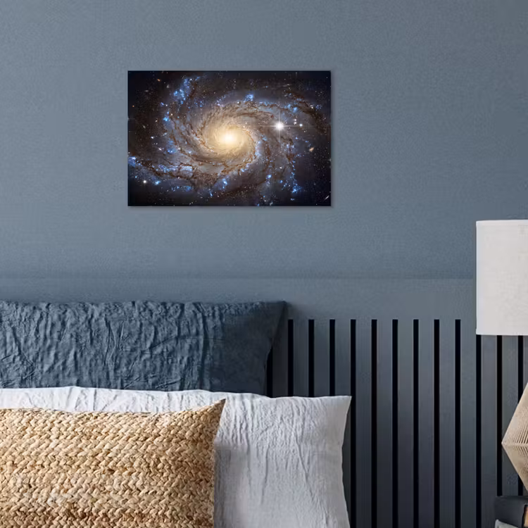 Kosmos - Sterrenstelsel - Donker poster papier klein -sfeer2