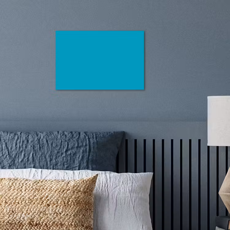 Deep - Turquoise - Turkoois poster papier klein 62 -sfeer2