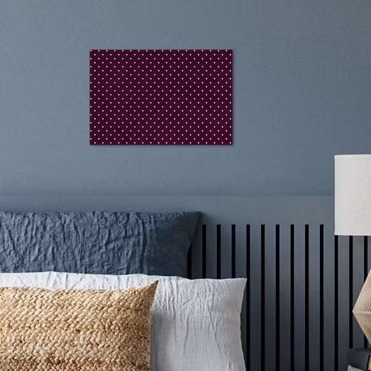 Stippen - Modern - Paars poster papier klein 62 -sfeer2