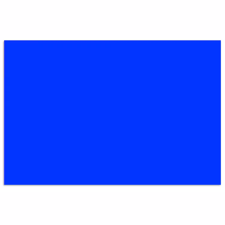 Electric - Blue - Blauw poster papier klein 62 -3d
