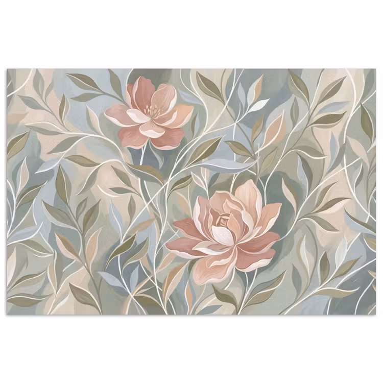 Elegant - Romantiek - Roze poster papier klein -3d