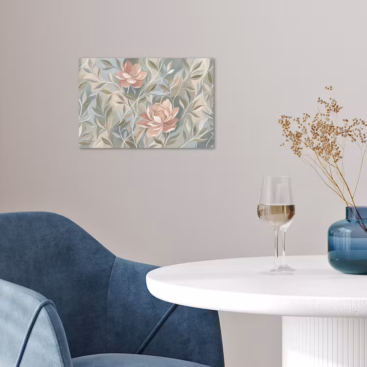 Elegant - Romantiek - Roze poster papier klein -sfeer3