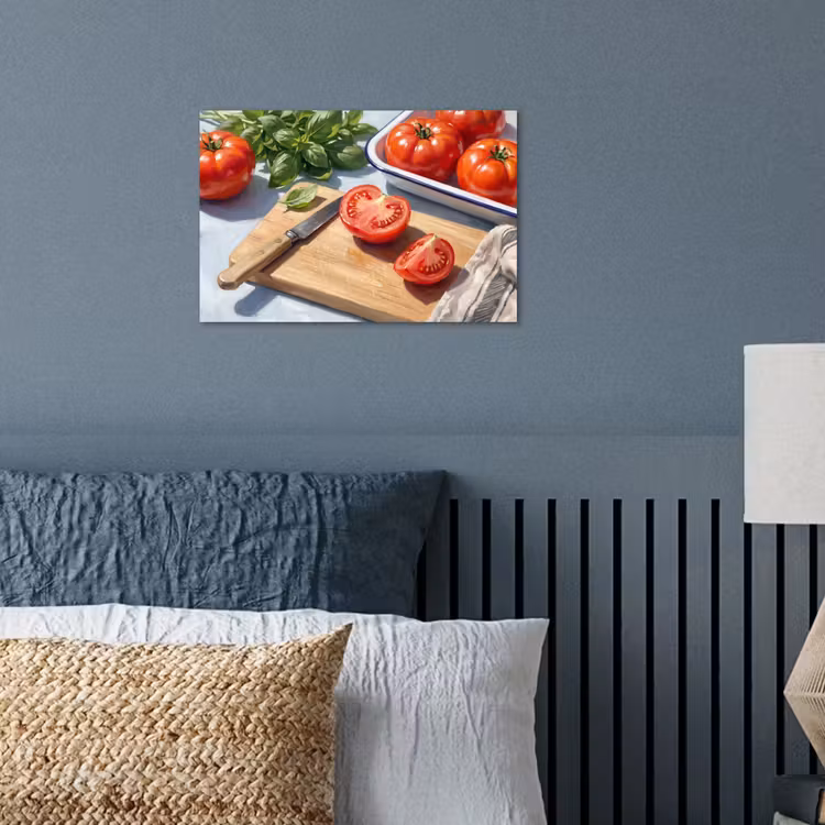 Eten - Keuken - Ingrediënten - Stillleven - Rood poster papier klein -sfeer2