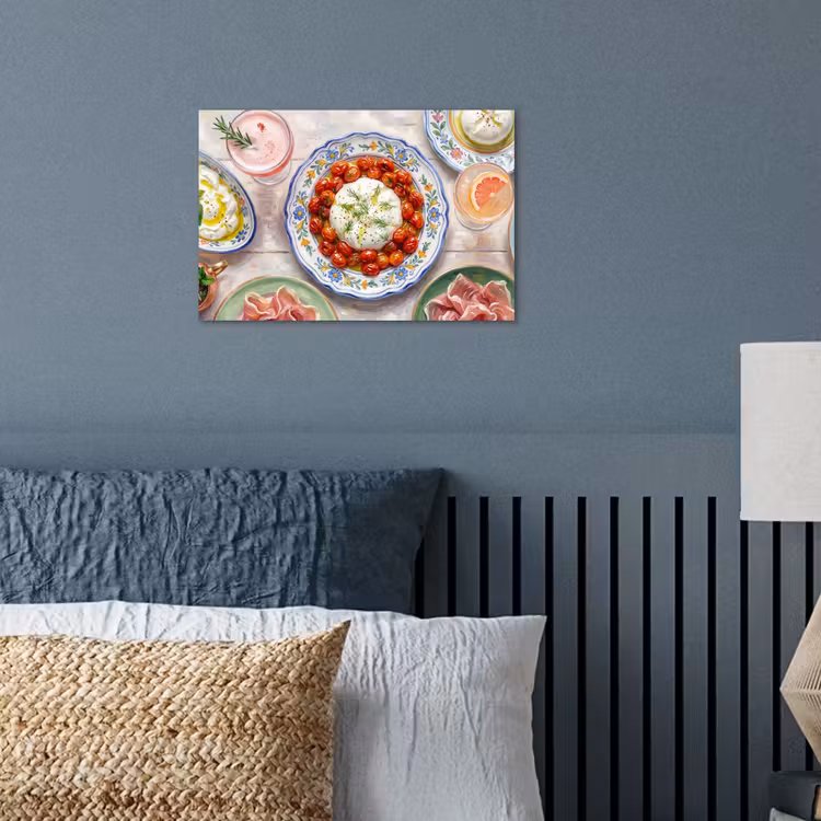 Eten - Tafel - Divers - Modern poster papier klein -sfeer2