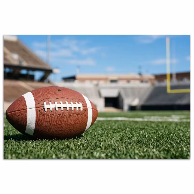 Football - Veld - Stadion - Sport poster papier klein -3d