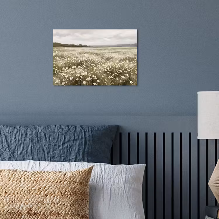 Illustratie - Landschap - Wit poster papier klein -sfeer2