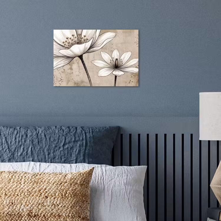Modern - Design - Wit poster papier klein -sfeer2