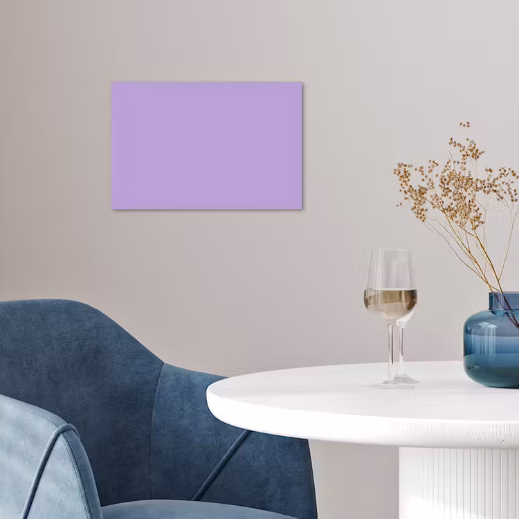 Soft - Lavender - Paars poster papier klein 62 -sfeer3