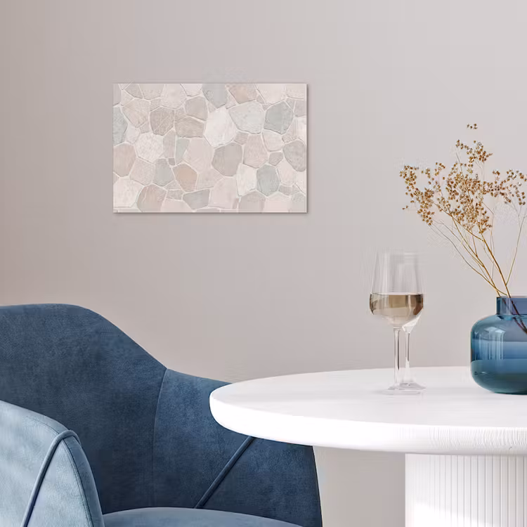 Steen - Patroon - Textuur - Beige poster papier klein -sfeer3
