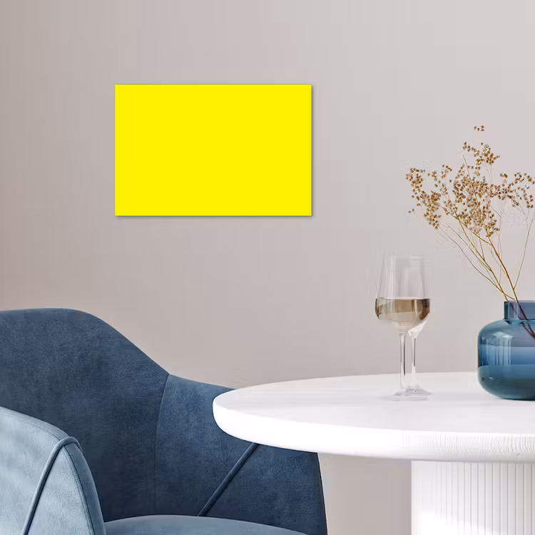 Sunshine - Glow - Geel poster papier klein 62 -sfeer3