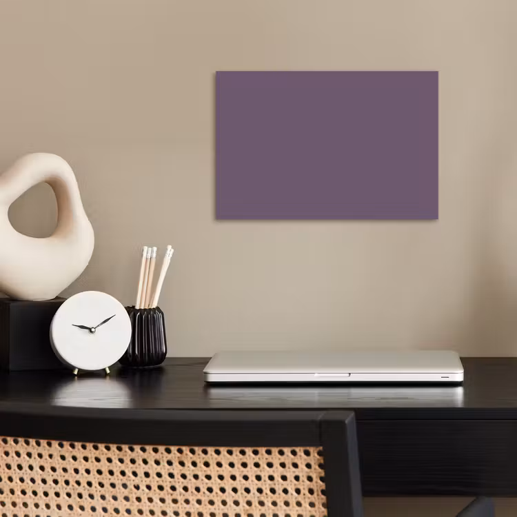 Velvet - Aubergine - Paars poster papier klein 62 -sfeer1
