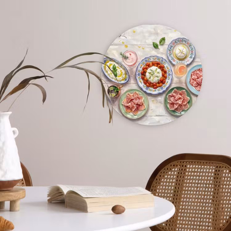 Eten - Tafel - Divers - Modern Wandcirkel kunststof plaat 5mm dik klein -sfeer4