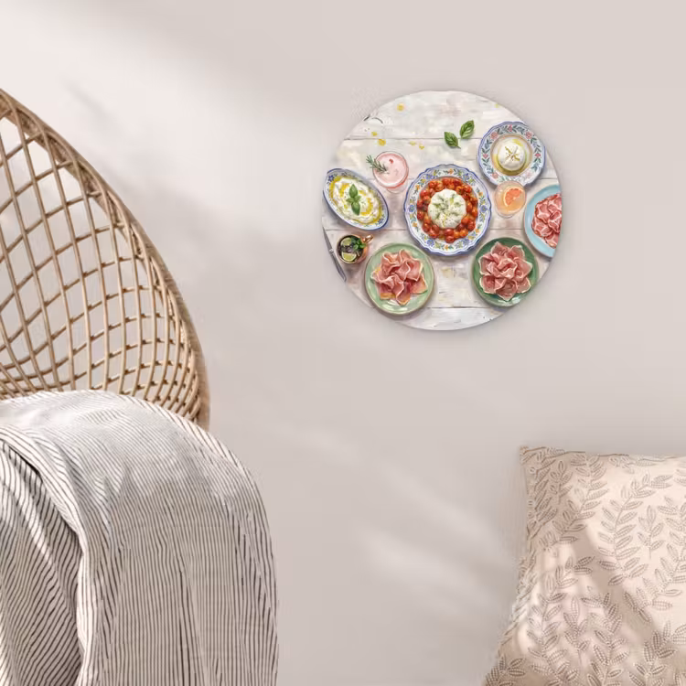 Eten - Tafel - Divers - Modern Wandcirkel kunststof plaat 5mm dik klein -sfeer5