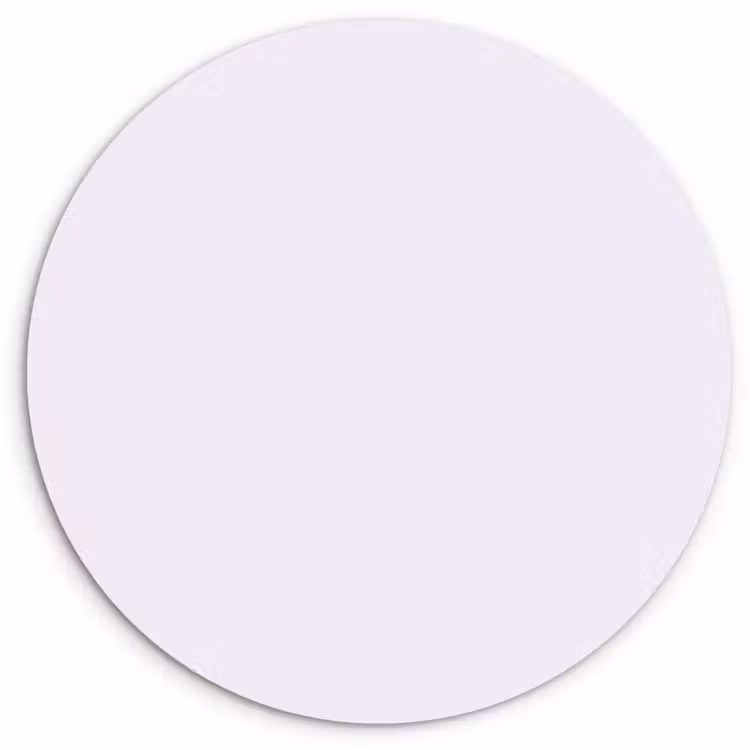Lilac - Luxe - Paars Wandcirkel kunststof plaat 5mm dik klein 188 -3d