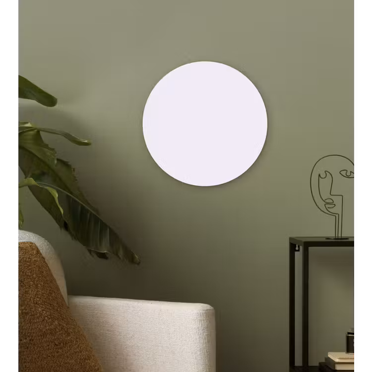 Lilac - Luxe - Paars Wandcirkel kunststof plaat 5mm dik klein 188 -sfeer3