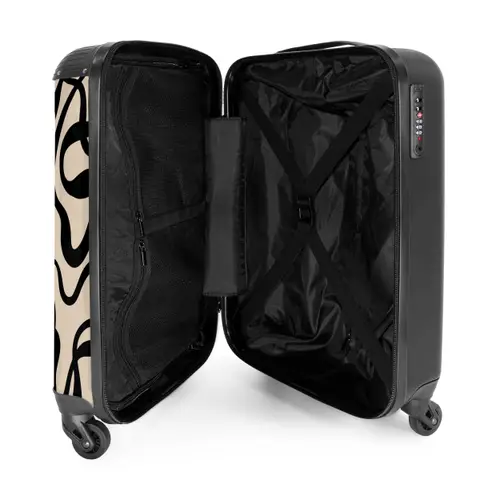 15 NBS - Handbagage koffer - Unisex middel -binnenkant