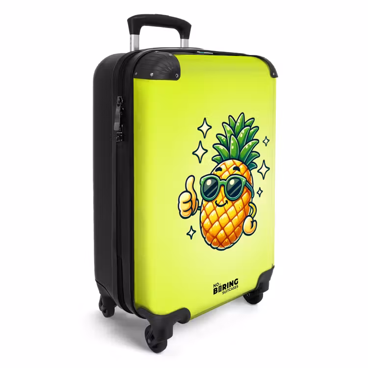 Ahmed ananas NBS - Handbagage koffer - Unisex middel -productfoto_3d