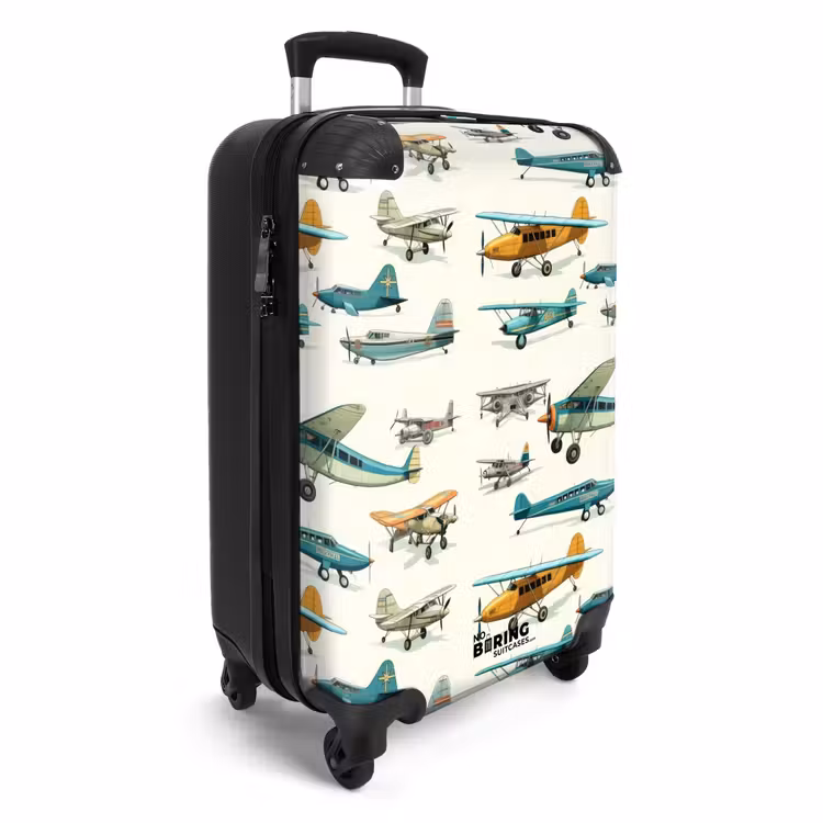 Vliegtuigsquadron NBS - Handbagage koffer - Unisex middel -productfoto_3d