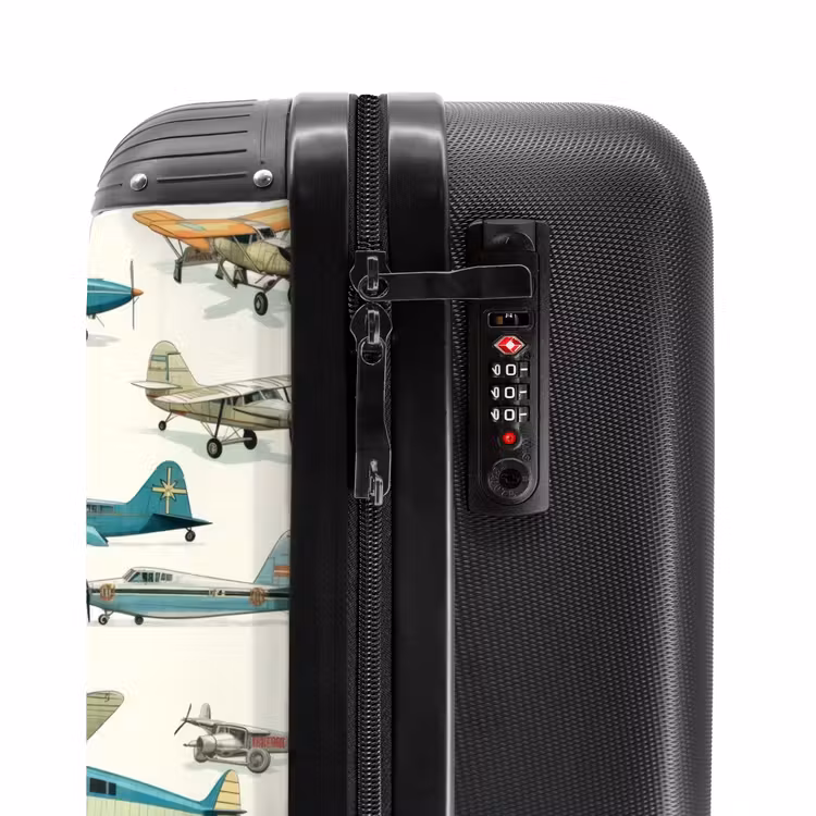 Vliegtuigsquadron NBS - Handbagage koffer - Unisex middel -slot