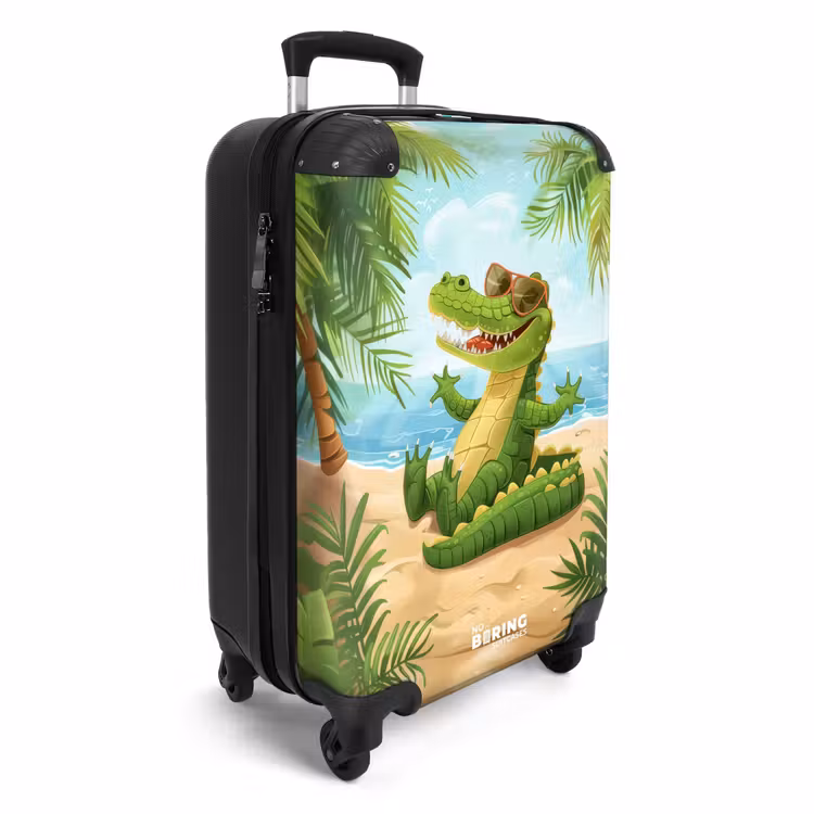 alfredo-alligator NBS - Handbagage koffer - Unisex middel -productfoto_3d