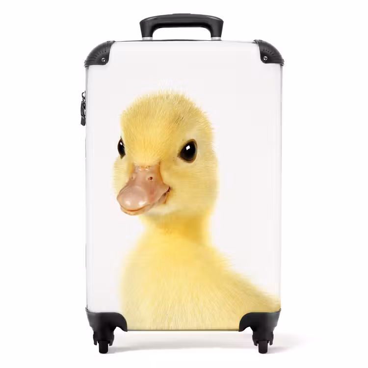 Barry de Badeend NBS - Handbagage koffer - Unisex middel -productfoto_recht