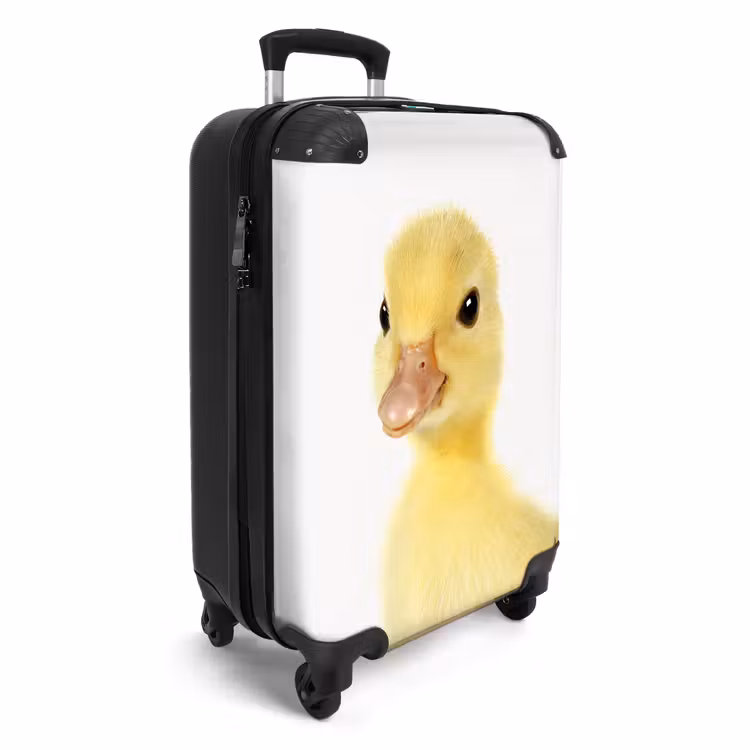 Barry de Badeend NBS - Handbagage koffer - Unisex middel -productfoto_3d