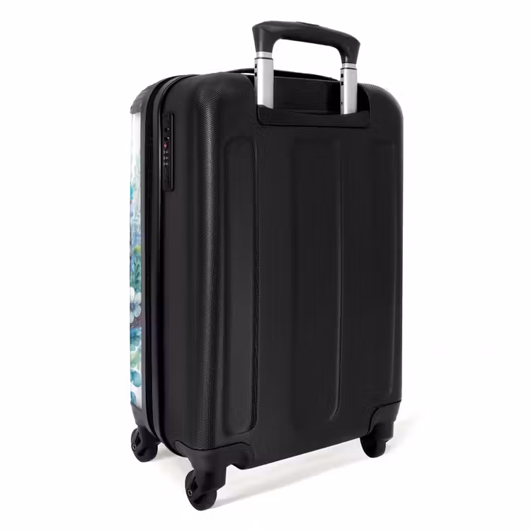 Boudewijn blauwvacht NBS - Handbagage koffer - Unisex middel -achterkant