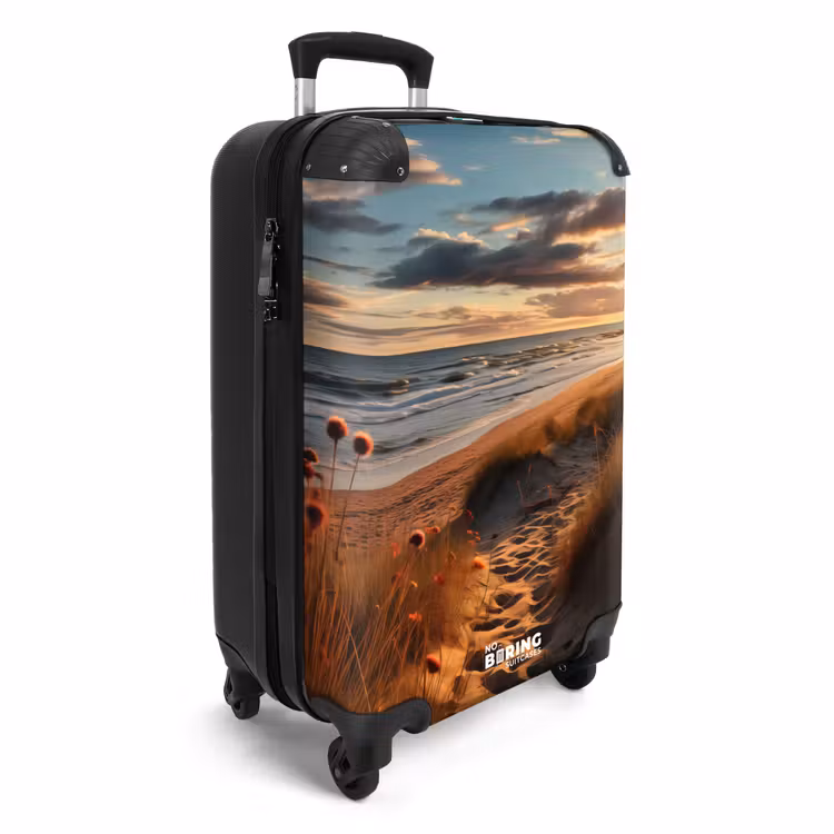 Strand met helmgras NBS - Handbagage koffer - Unisex middel -productfoto_3d
