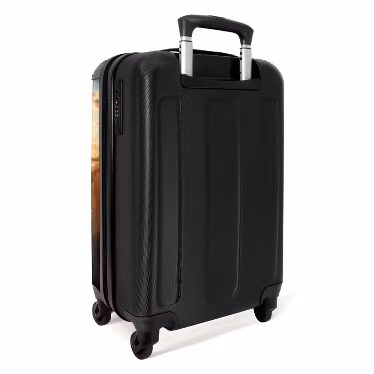 Strand met helmgras NBS - Handbagage koffer - Unisex middel -achterkant