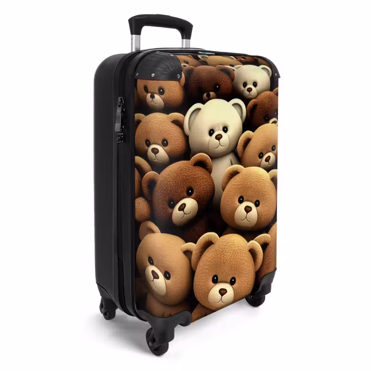 Beregezellig NBS - Handbagage koffer - Unisex middel -productfoto_3d