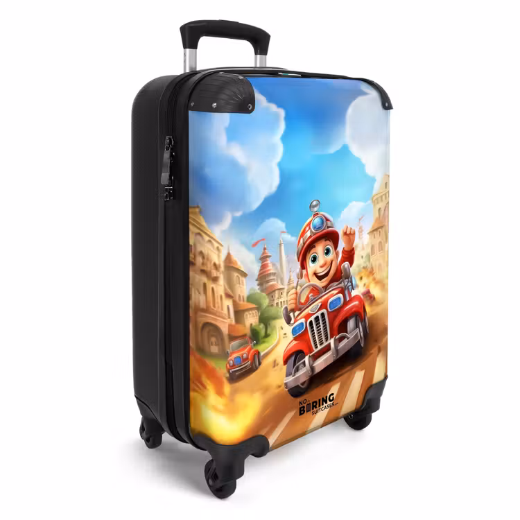 Berend brandweerman NBS - Handbagage koffer - Unisex middel -productfoto_3d