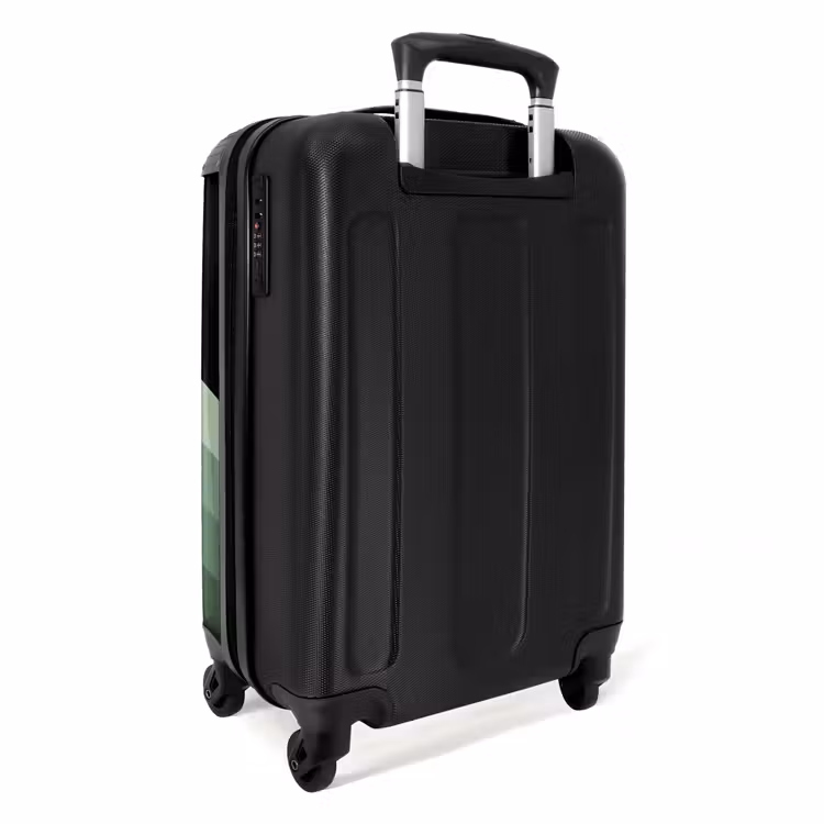 118 NBS - Handbagage koffer - Volwassenen Unisex middel -achterkant
