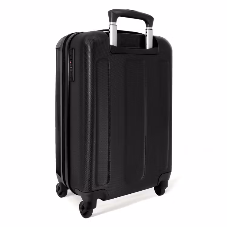 zwarte-hengst-in-profiel-paardenkracht-joost NBS - Handbagage koffer - Unisex middel -achterkant