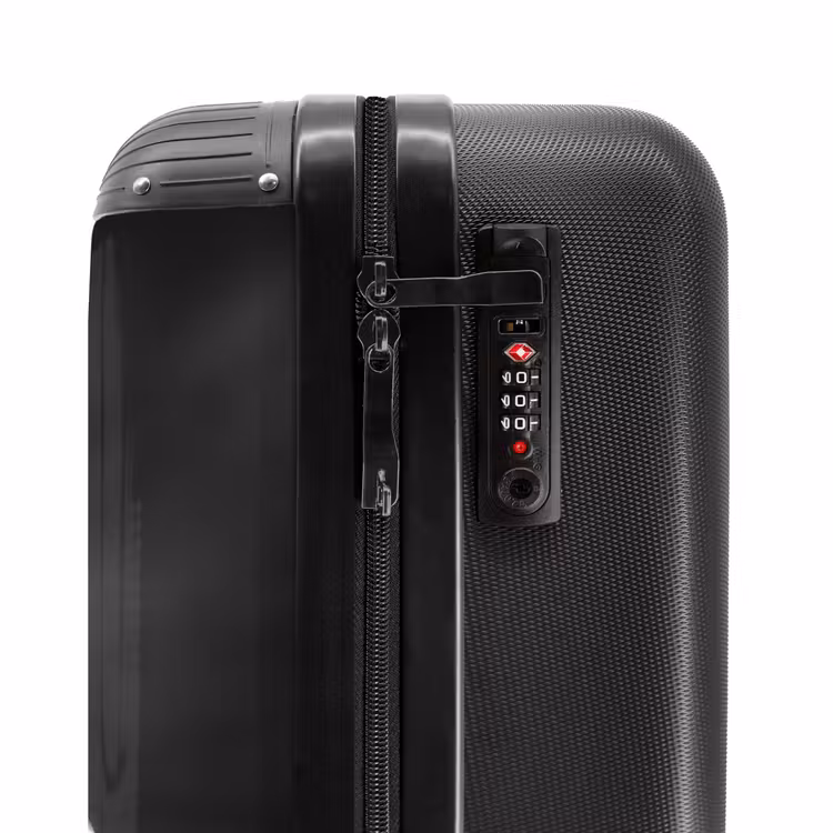 zwarte-hengst-in-profiel-paardenkracht-joost NBS - Handbagage koffer - Unisex middel -slot