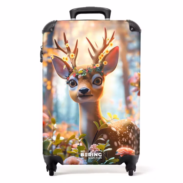Bo bloemengewei NBS - Handbagage koffer - Unisex middel -productfoto_recht