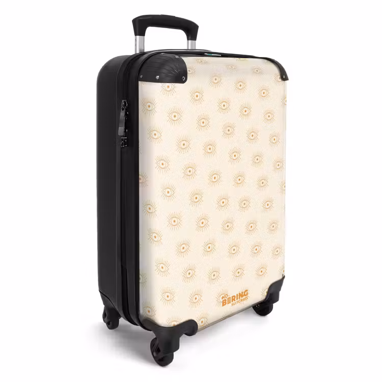 Boho - Zandkleur patroon NBS - Handbagage koffer - Unisex middel -productfoto_3d