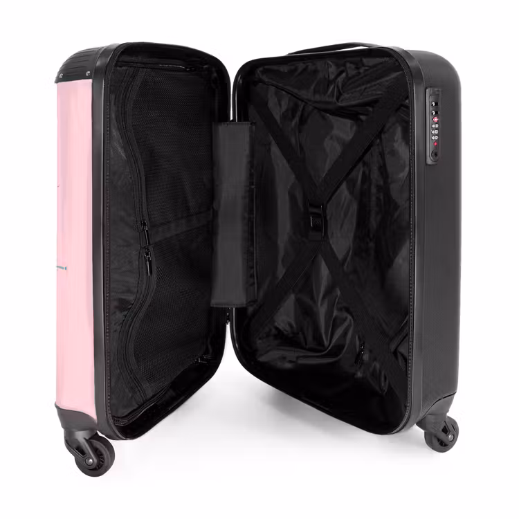 Vlinderverf NBS - Handbagage koffer - Unisex middel -binnenkant