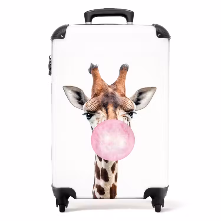 Kauwende Kobus NBS - Handbagage koffer - Unisex middel -productfoto_recht