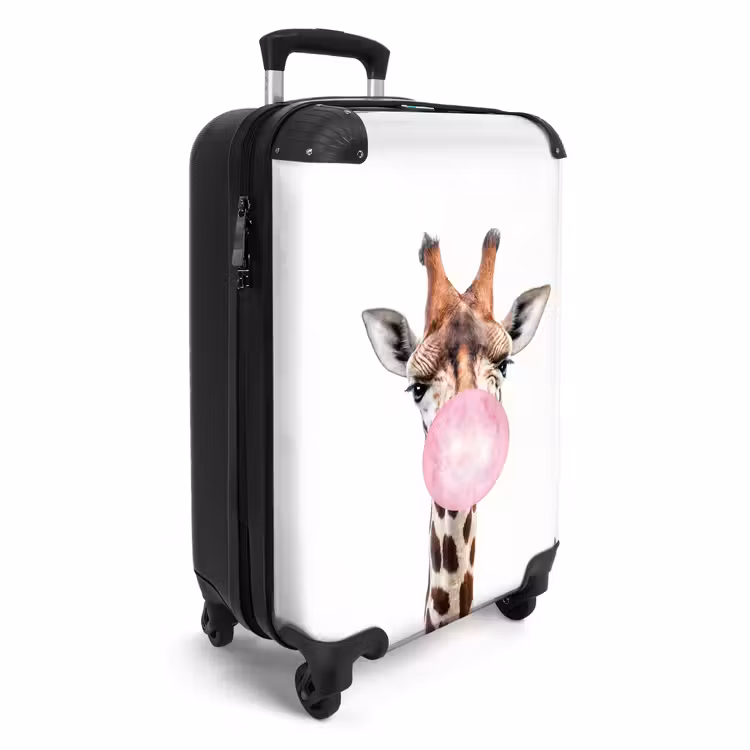 Kauwende Kobus NBS - Handbagage koffer - Unisex middel -productfoto_3d