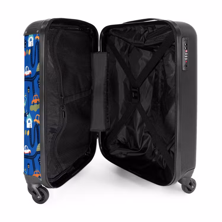 1 NBS - Handbagage koffer - Unisex middel -binnenkant