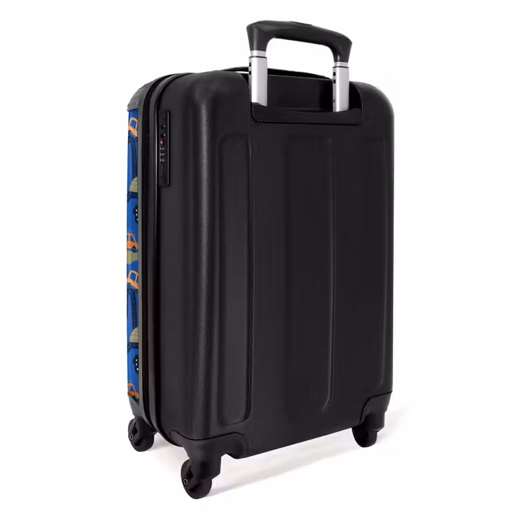1 NBS - Handbagage koffer - Unisex middel -achterkant