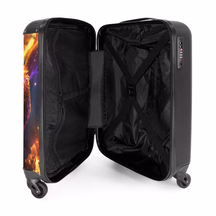 Chroma krijger NBS - Handbagage koffer - Unisex middel -binnenkant