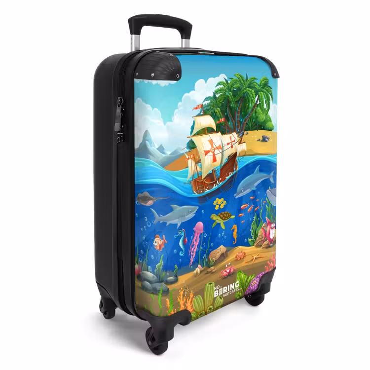 Koraalkaper NBS - Handbagage koffer - Unisex middel -productfoto_3d