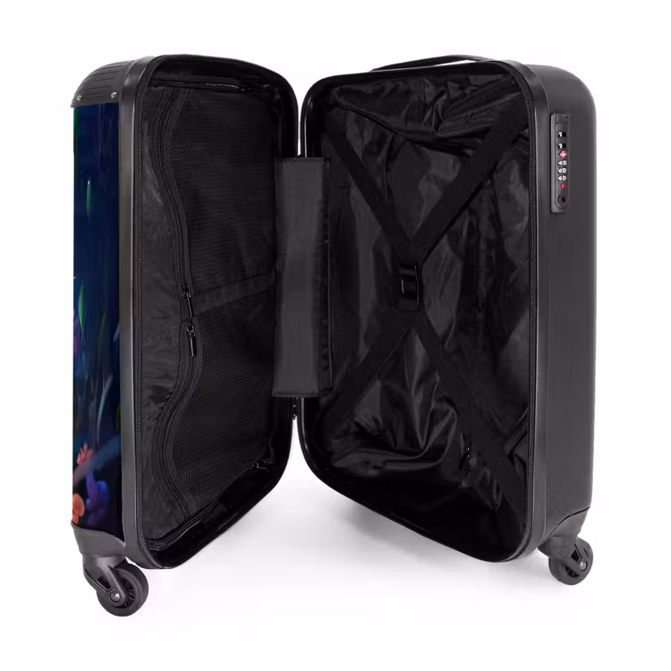 Koraal koningin NBS - Handbagage koffer - Unisex middel -binnenkant