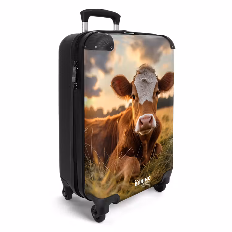 Koe in weiland NBS - Handbagage koffer - Unisex middel -productfoto_3d