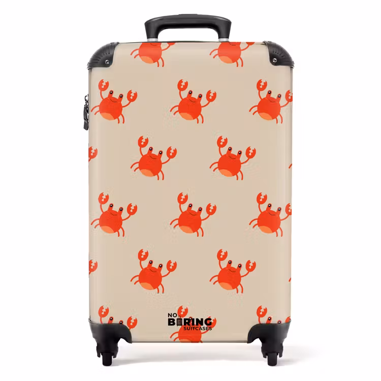 Krabbenkwestie NBS - Handbagage koffer - Unisex middel -productfoto_recht