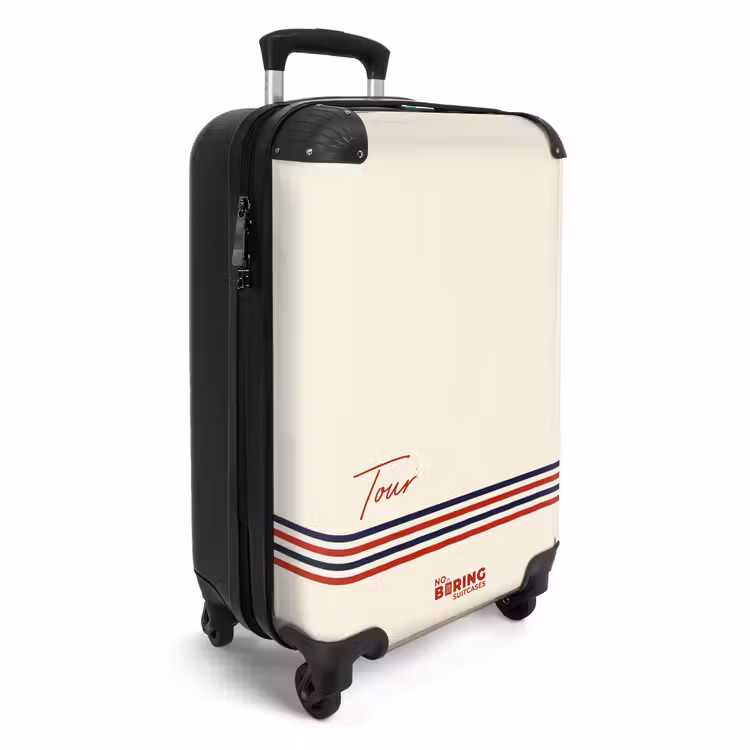 109 NBS - Handbagage koffer - Volwassenen Unisex middel -productfoto_3d