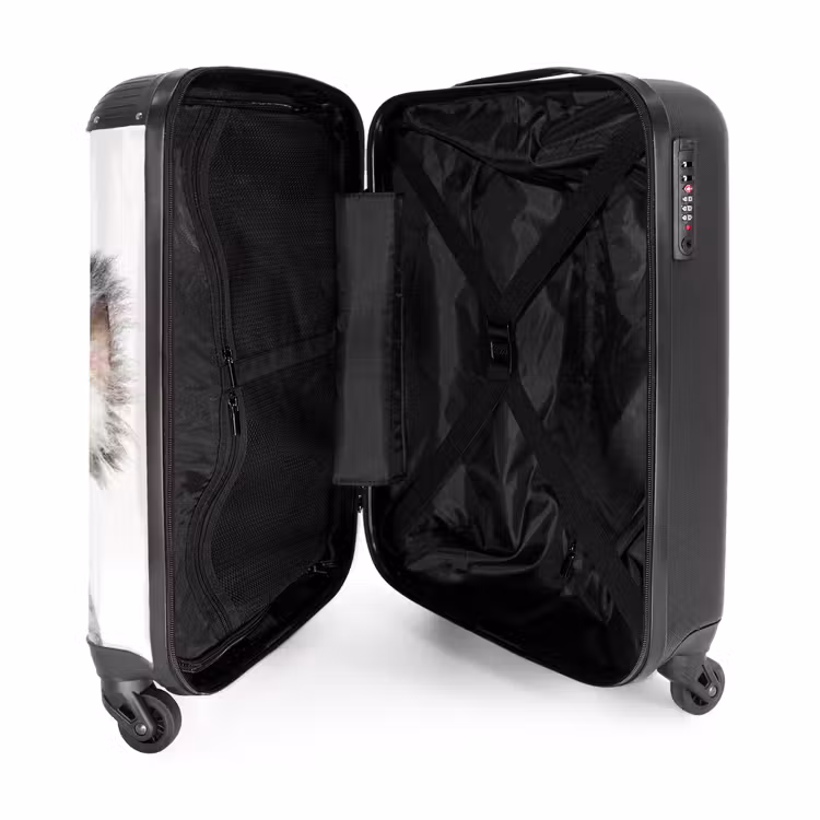 Schattige Koala Beer NBS - Handbagage koffer - Unisex middel -binnenkant